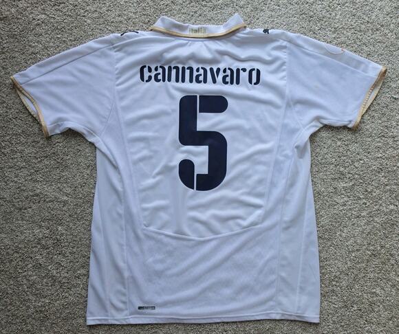Puma Other - Puma Italy 2007-08 Away Cannavaro #5 Jersey Shirt - Sz XL